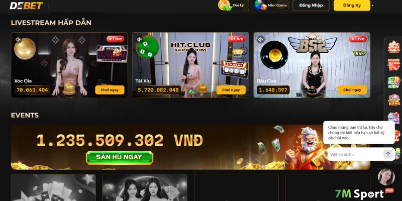 Phiên live casino của nhà cái luôn đảm bảo tính minh bạch
