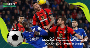 Đội hình dự kiến trước trận Everton vs Bournemouth